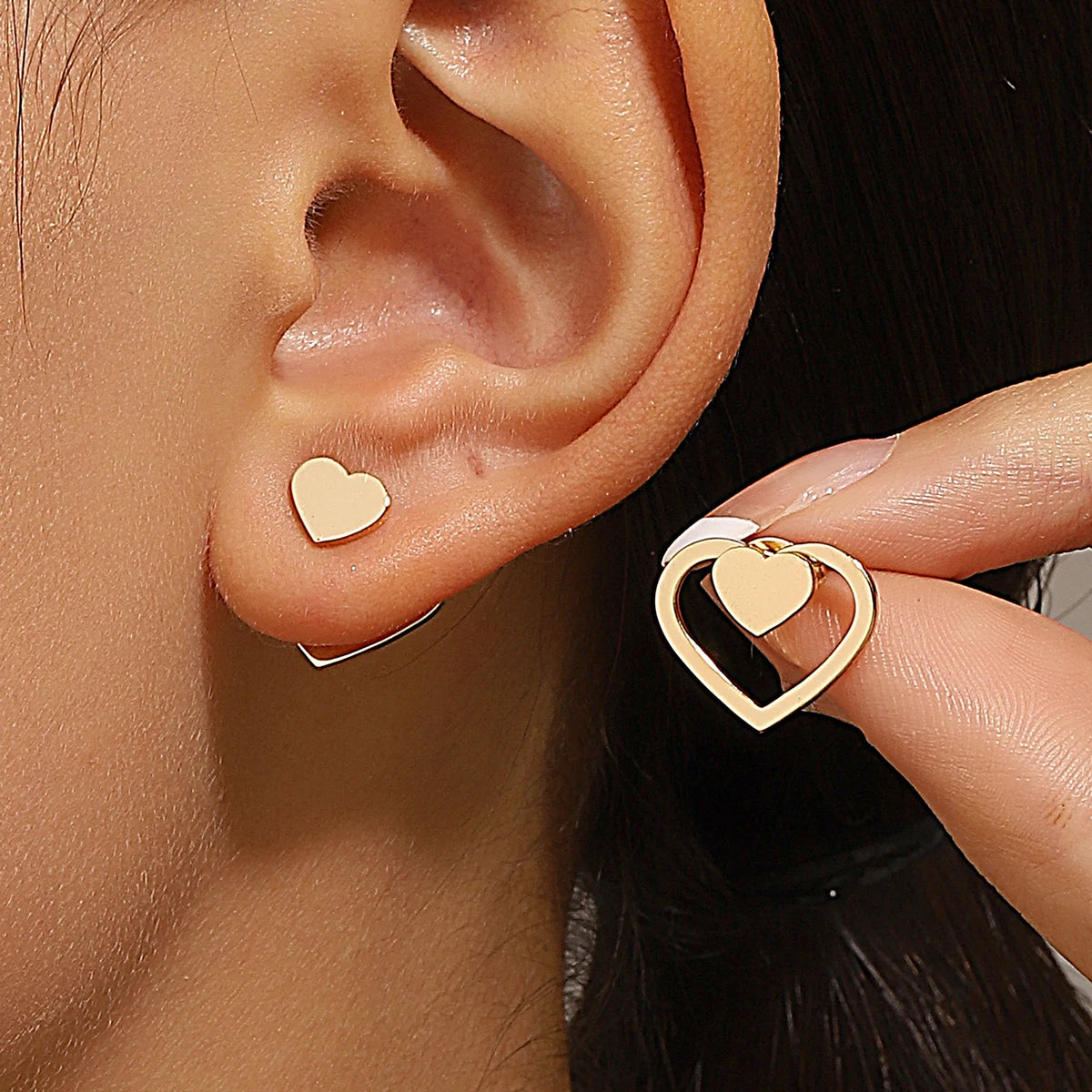 Retro Geometric Earrings