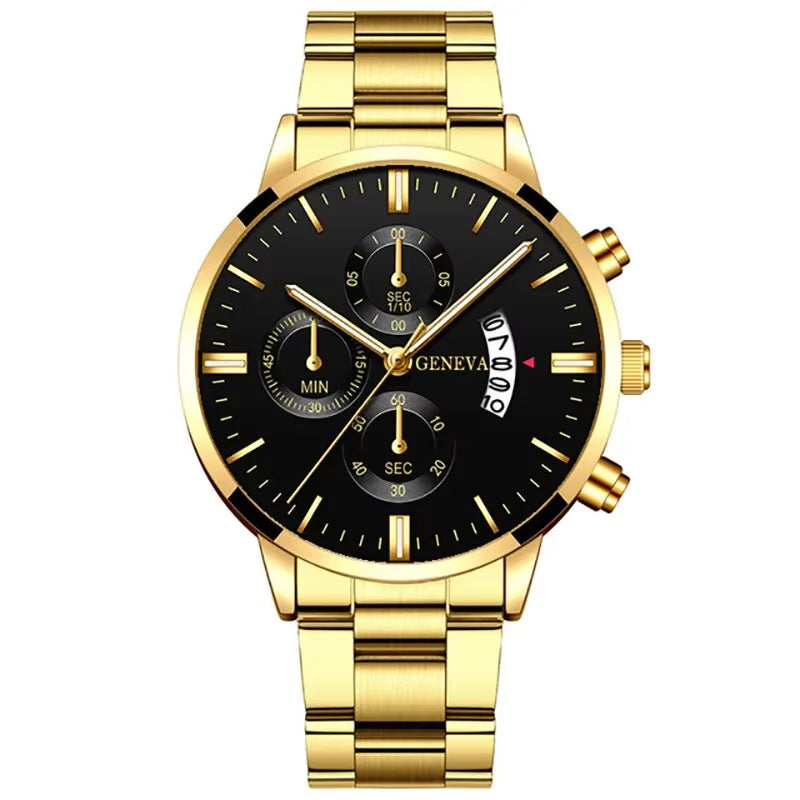 Gold Stainless Watch