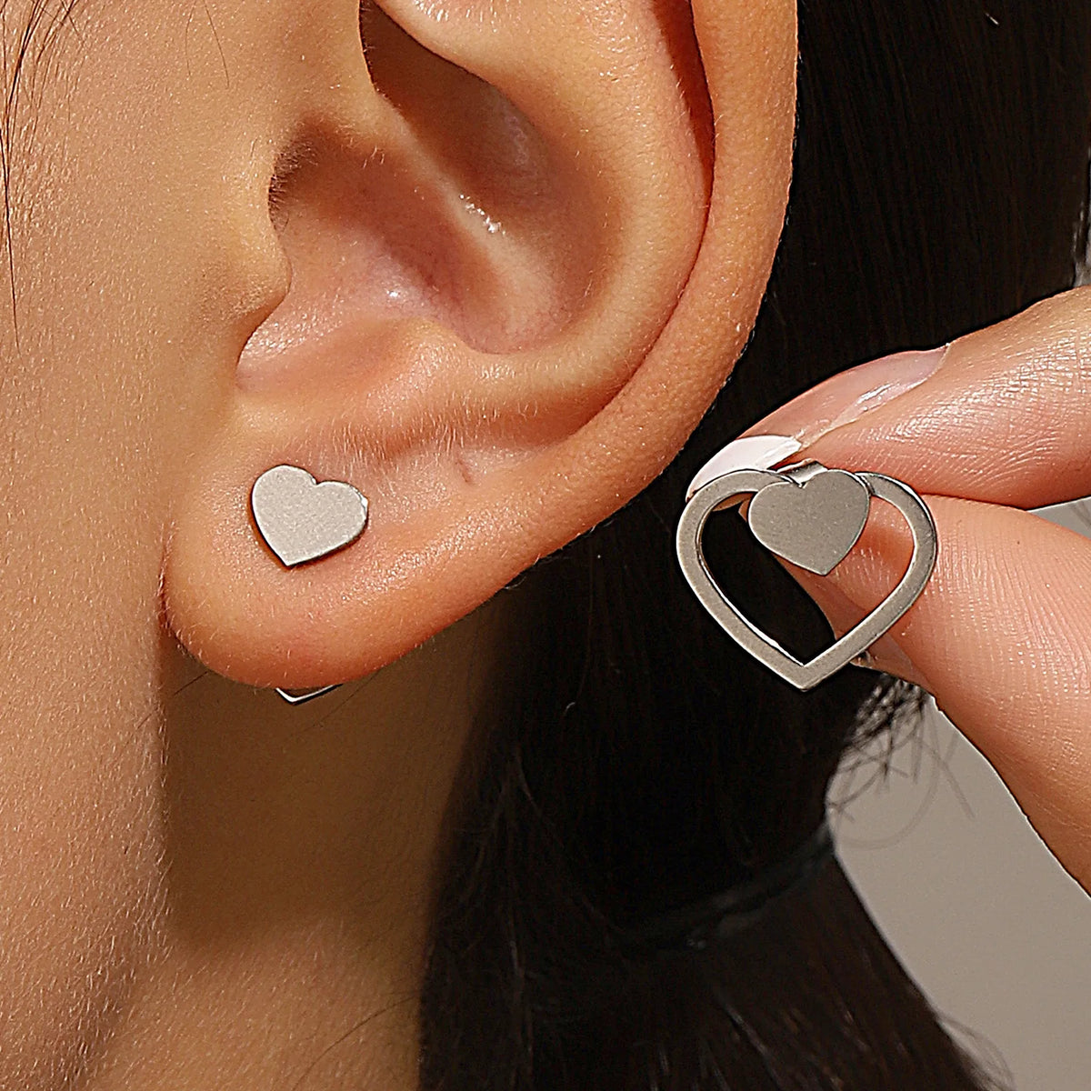 Retro Geometric Earrings
