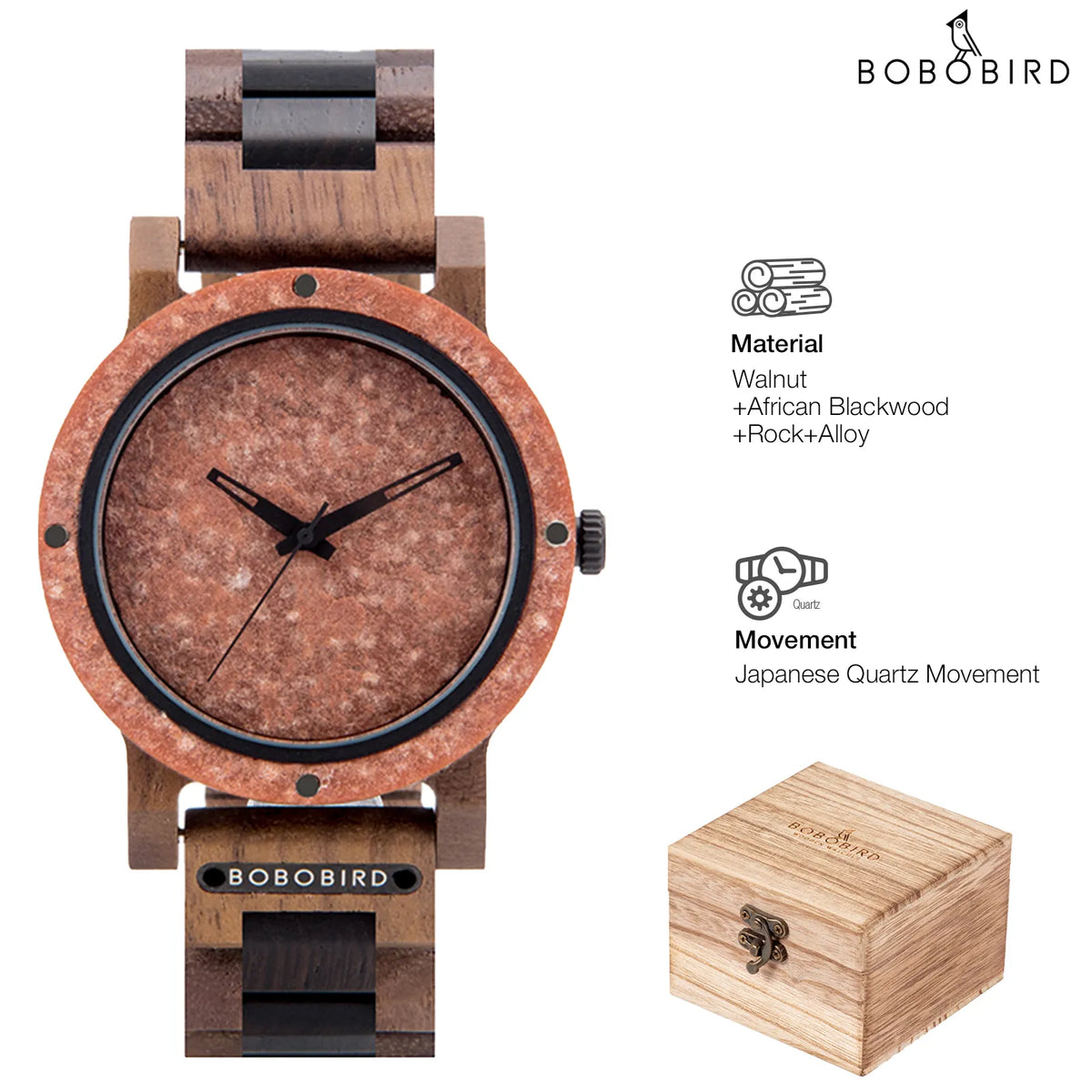 Retro Wood Watch