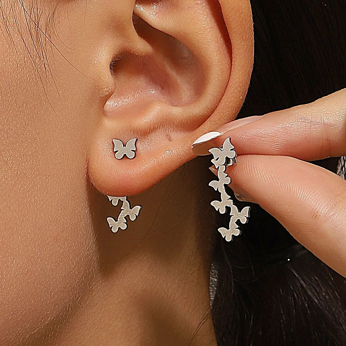 Retro Geometric Earrings