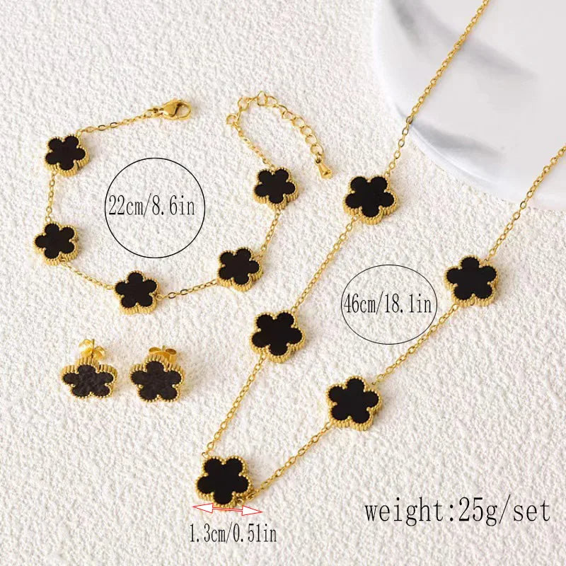 Gold Clover Jewelry