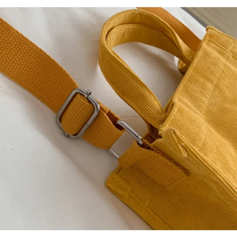 Corduroy Shoulder Bag