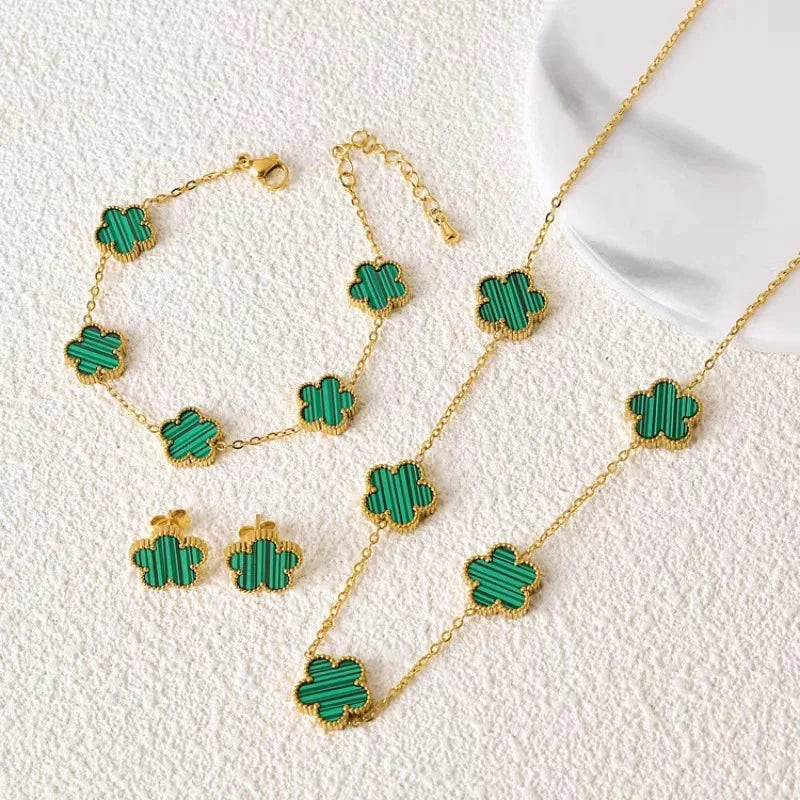 Gold Clover Jewelry
