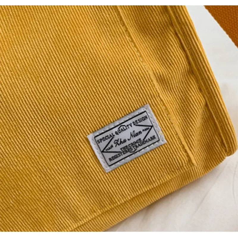 Corduroy Shoulder Bag