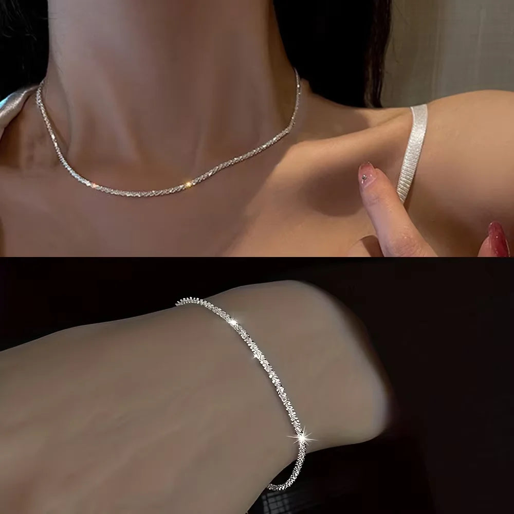 Silver Jewelry Set