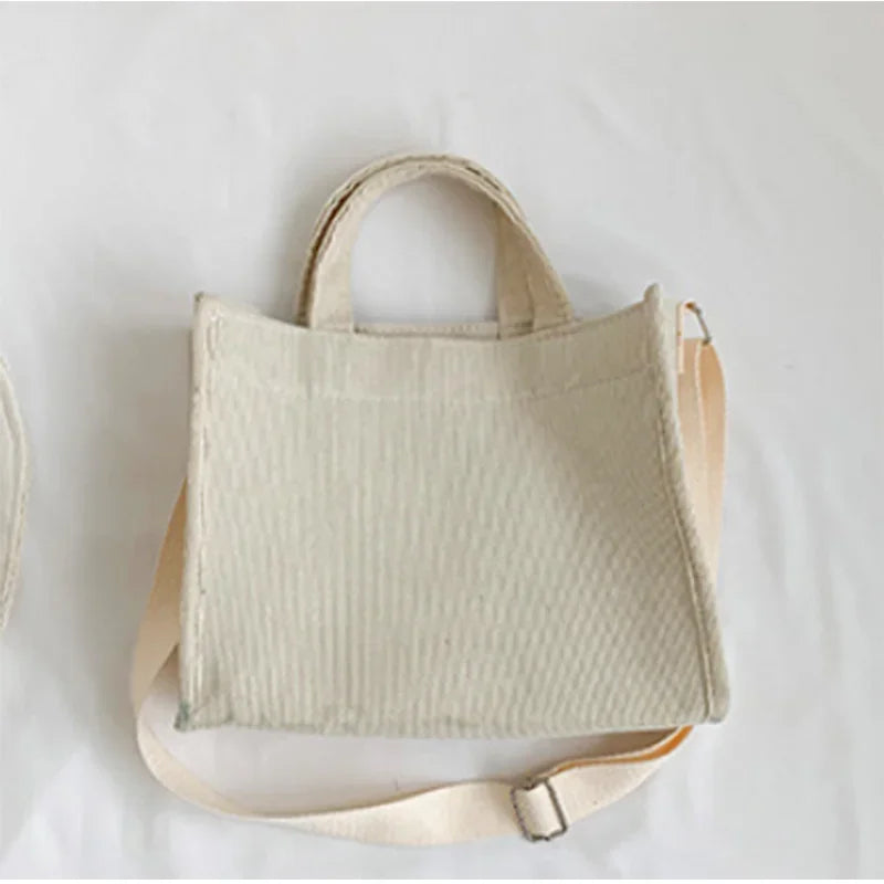 Corduroy Shoulder Bag