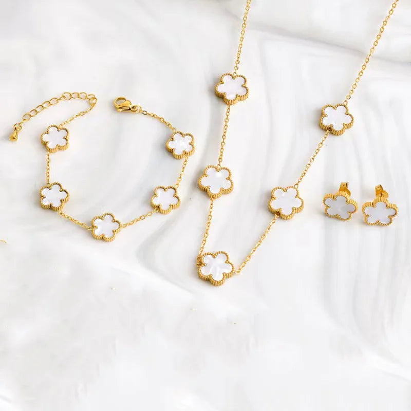 Gold Clover Jewelry