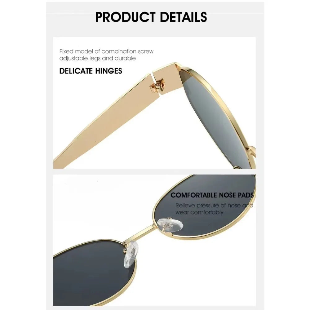 Luxury Metal Sunglasses